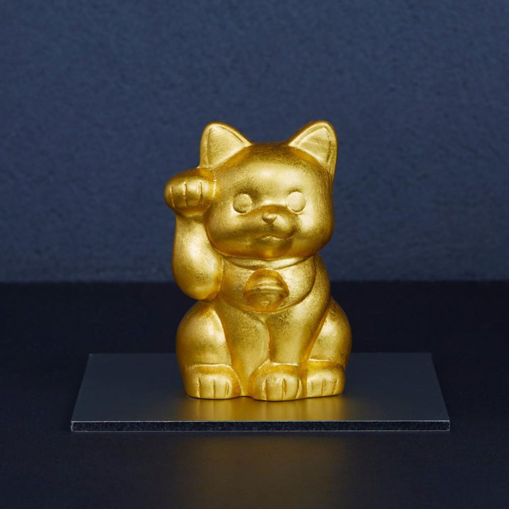HAKU LA TABLE Lucky Cat-money luck Silver【区分A】
