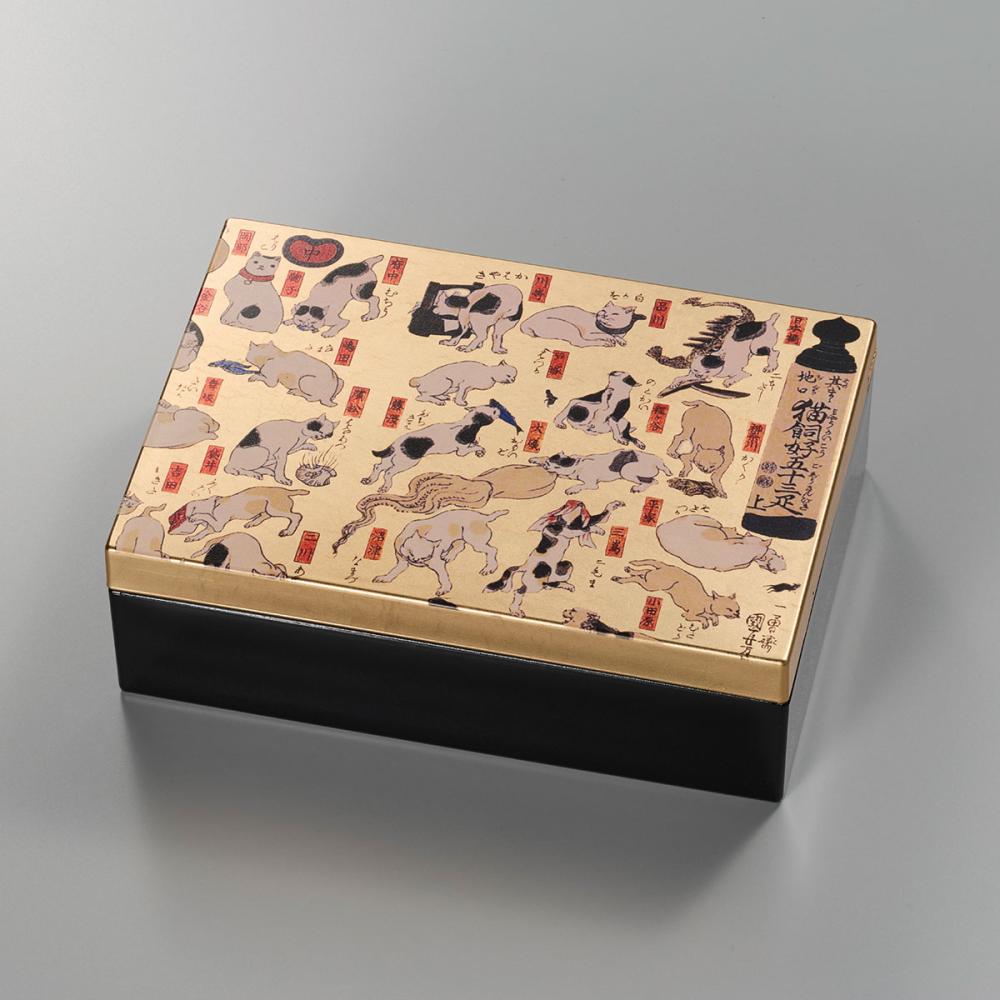 箔名画　アクセサリーボックス　みゃう | プレゼント ギフト