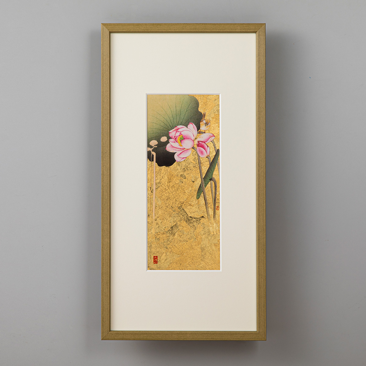 蓮に雀(KOSON)