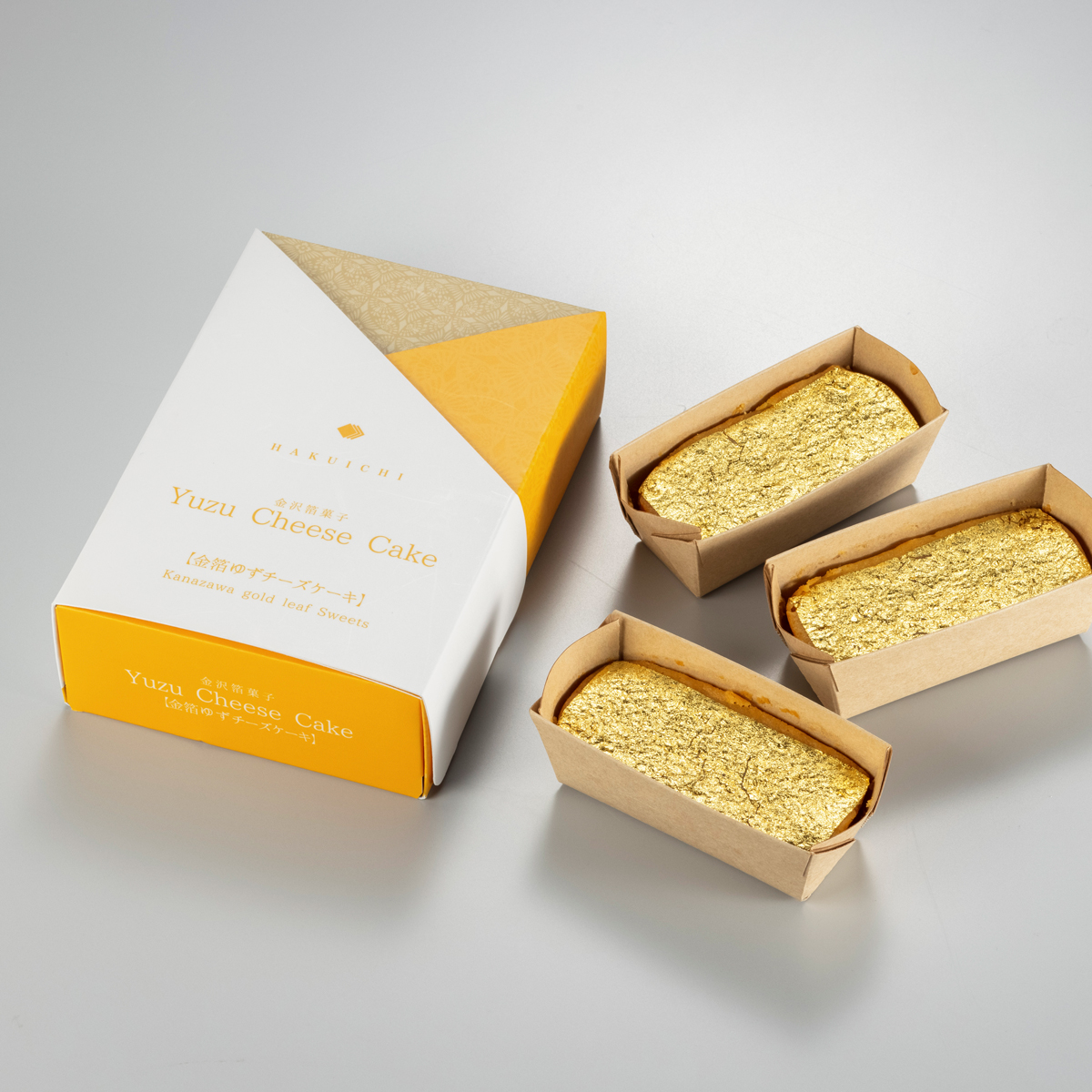 【10/7以降発送予定】【秋限定】金沢箔菓子　金箔ゆずチーズケーキ　　お歳暮