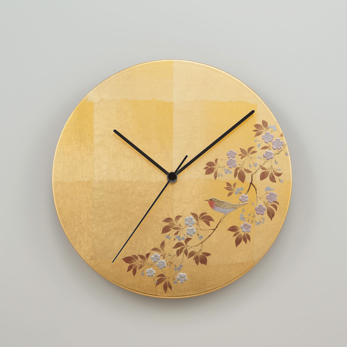 花見鳥　時計　| プレゼント ギフト 記念品
