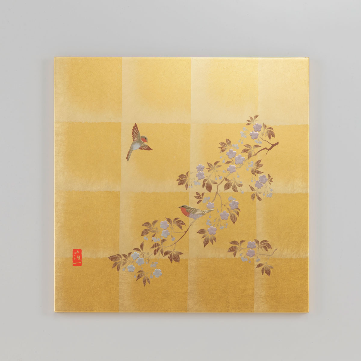 花見鳥　アートパネル