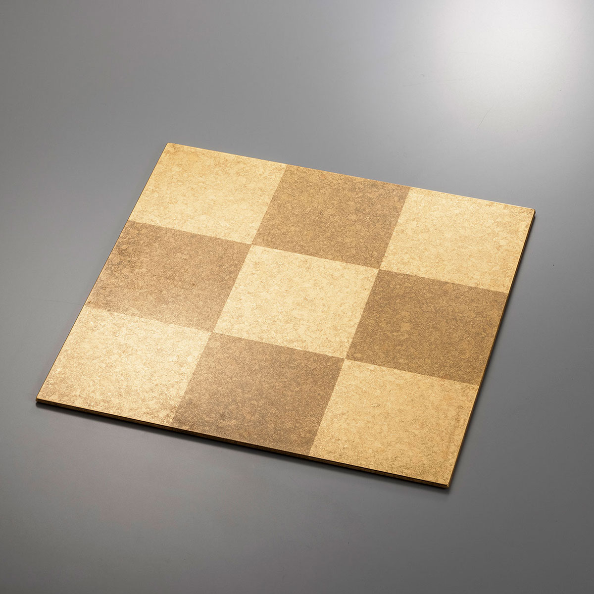 市松 プレイスマット 金
