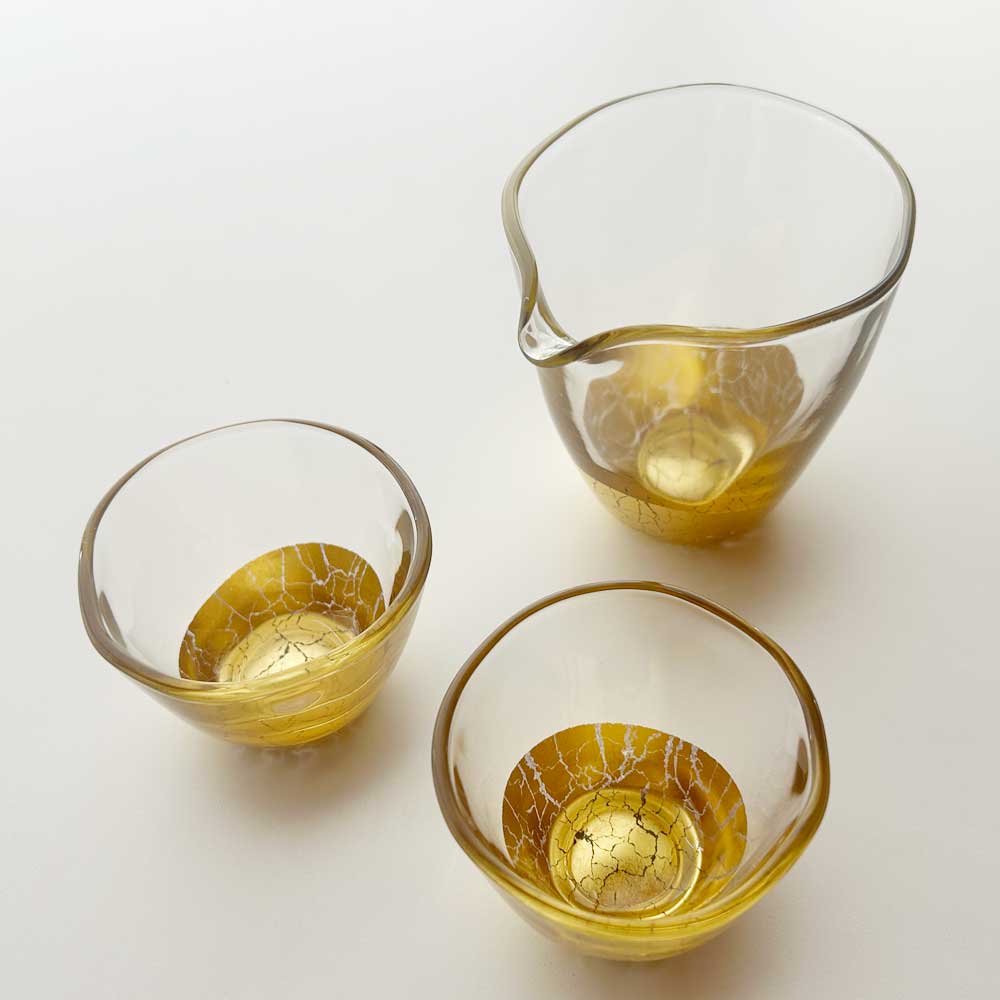 【工場直送わけあり品50%OFF】貫入　酒器セット【区分D　250822-5】