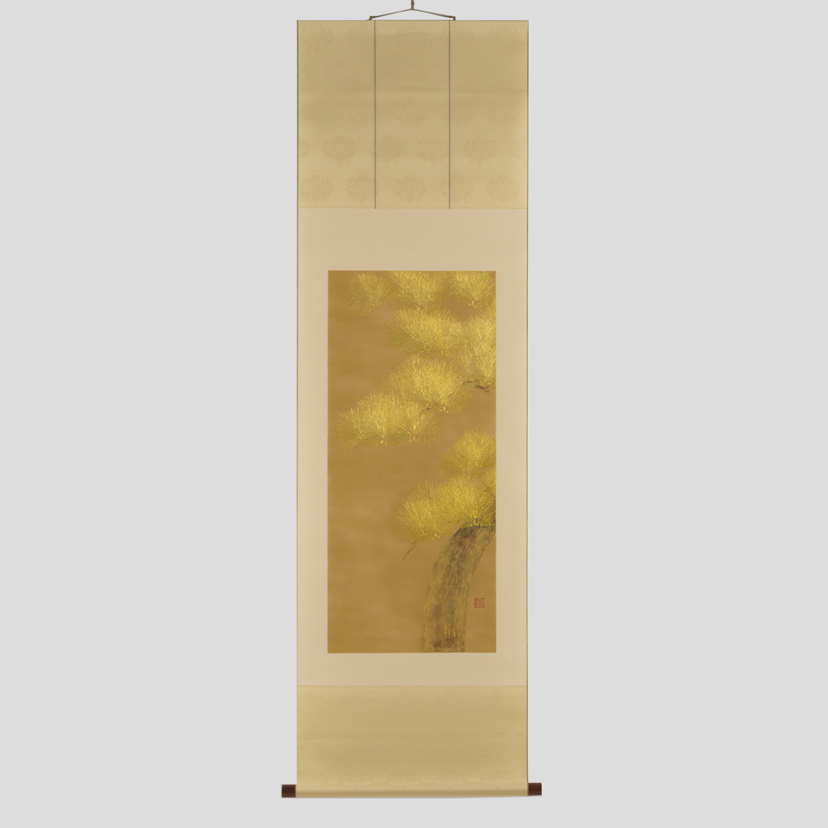 掛軸　松寿(広幅)