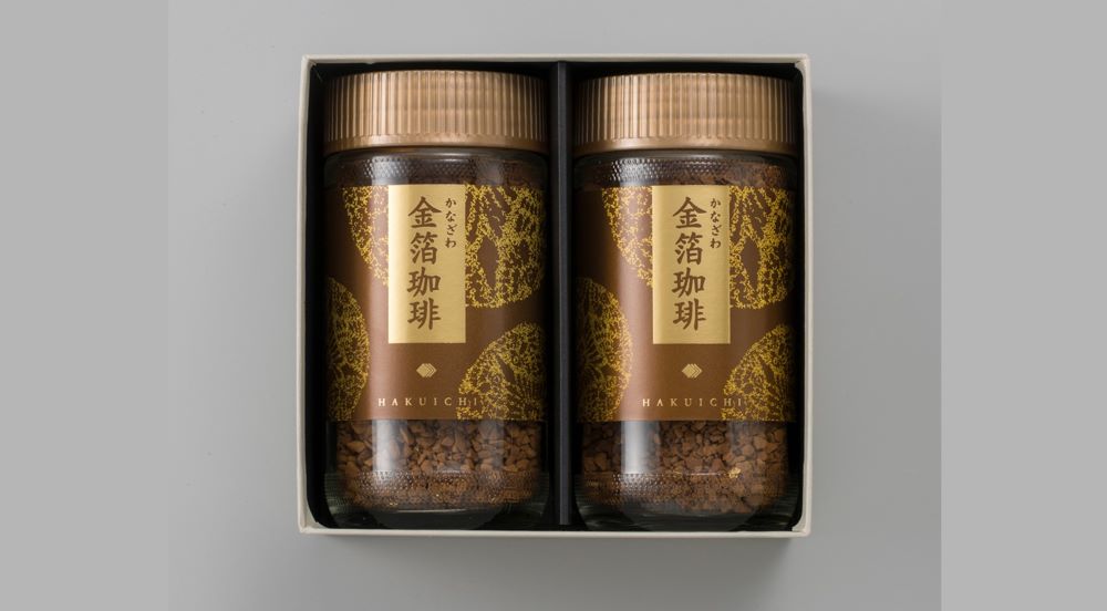金箔入りのインスタントコーヒー