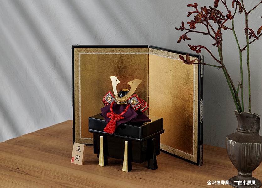 本金箔　盛上箔絵